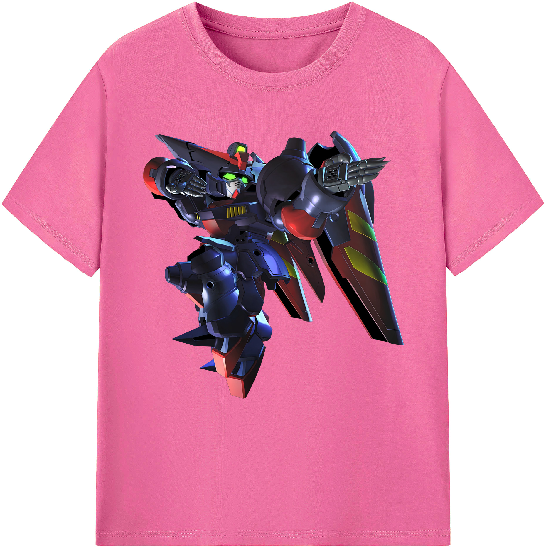 （画像用） 機動戦士ガンダム Mobile Suit Gundam レディースカジュアルプリントTシャツ（綿100％）
